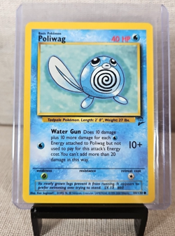 Pokemon TCG 1999 Poliwag Wizards Of The Coast Base Set2 Card 88/130 Never Played - Image 3