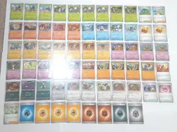 64 Lot 2025 Pokemon Mega Evolution Trading Card Game Base W 8 Energy 8 Trainer - Image 1