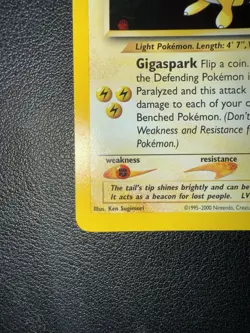 Pokemon Card Ampharos 1/111 Set Neo Genesis Cosmos Holo Near Mint ENG - Image 2
