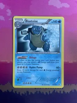Pokemon Card Blastoise Boundaries Crossed Rare 31/149 Near Mint - Image 1