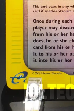 Pokemon TCG Card - Power Plant 139/147 Aquapolis Reverse Holo Vintage E-Reader - Image 4