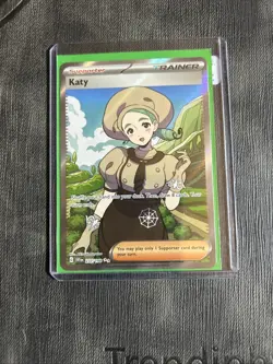 Pokemon Card Katy 237/198 S&V Base Ultra Rare Full Art Holo Near Mint Condition - Image 1