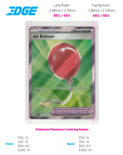 Air Balloon 166/132 Mega Evolution Secret Rare Pokemon Card - Image 3