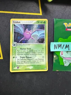 Pokemon Card Crobat 3/101 EX Hidden Legends Reverse Holo 3/101 328 💎NM💎 - Image 1