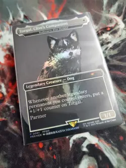 Magic MTG Torgal Clives Companion Yoshimaru Ever Faithful MagicCon Promo Foil NM - Image 1