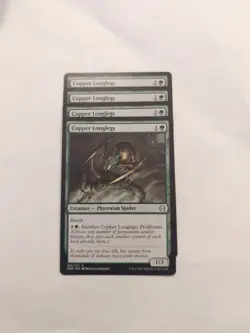 (4) Copper Longlegs *PLAYSET* Phyrexia: All Will Be One Regular NM MTG - Image 1