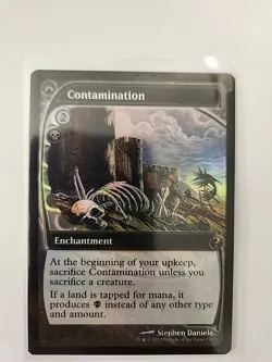 MTG Contamination (Future Sight) Set: Mystery Booster 2 (Foil) - Image 1