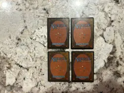 Mtg Goblin King x4 - Magic the Gathering Goblin King Playset Played-HP - Image 2