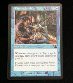 Rhystic Study Prophecy x1 LP MTG - English - Image 1
