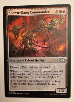 Spawn-Gang Commander (140) Modern Horizons 3 MH3 MTG Magic - Image 1