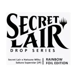 WOTC MTG - Secret Lair Secret Lair x Hatsune Miku: Sakura Superstar JAPA New - Image 1