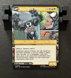 Eddie Brock #0224 Venom Lethal Protector - Borderless Mythic Regular Magic MTG - Image 2