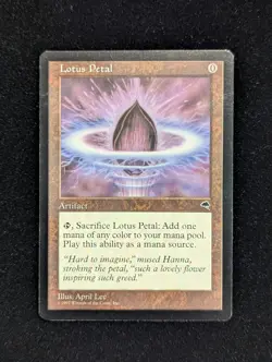 Lotus Petal Tempest x1 LP MTG - English - Image 1