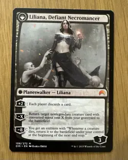 MTG Liliana, Heretical Healer Defiant Necromancer Regular NM - Image 2
