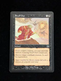 Snuff Out Mercadian Masques x1 NM MTG - English - Image 1