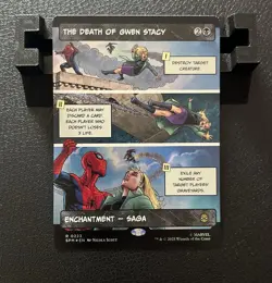 The Death Of Gwen Stacy #0223 FOIL Borderless Rare Marvel's Spider-Man Magic MTG - Image 1