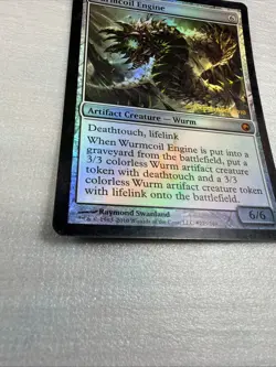 Wurmcoil Engine FOIL - PreRelease Promo 2010 - Mythic - NM to LP (see pics) MTG - Image 2