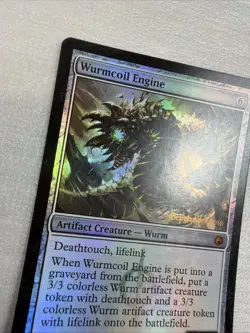 Wurmcoil Engine FOIL - PreRelease Promo 2010 - Mythic - NM to LP (see pics) MTG - Image 4