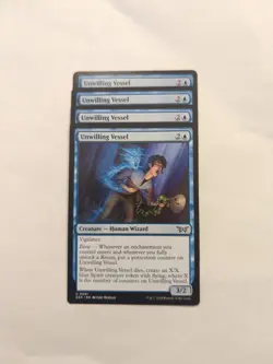 (4) Unwilling Vessel *PLAYSET* Duskmourn: House of Horror Regular NM MTG - Image 1