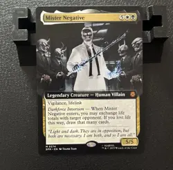 Mister Negative #0274 Extended Art Mythic Regular Marvel's Spider-Man Magic MTG2 - Image 1