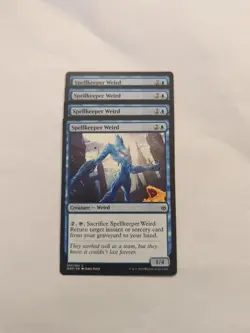 (4) Spellkeeper Weird *PLAYSET* War of the Spark Regular NM MTG - Image 1