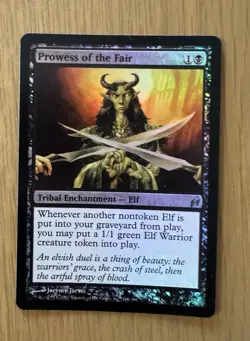 MTG Prowess Of The Fair Lorwyn Foil LP/NM - Image 1