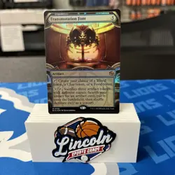 Near Mint, English - 1 x MTG Transmutation Font - Foil - Showcase Outlaws of Thu - Image 1
