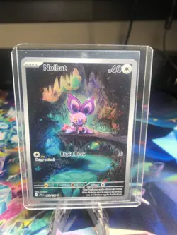 Pokemon Noibat 169/159 Journey Together Scarlet & Violet Illustration Rare - Image 1