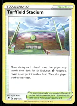 Pokemon TCG Turffield Stadium Uncommon Regular - Image 1