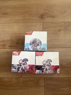 2x Pokemon Destined Rivals Booster box + 1x Journey Together Booster Box - Image 1