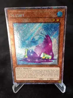 YuGiOh! Slushy RA04-EN196 Platinum Secret Rare - Near Mint/Mint - Image 1