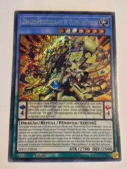 Odd-Eyes Pendulumgraph Dragon●YUGIOH●DIFO●2022●PORTUGUESE●SECRET RARE●NM●2936 - Image 1