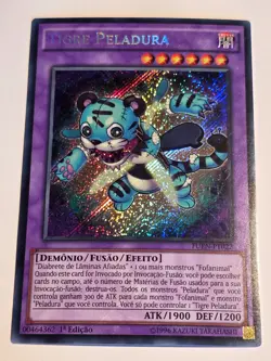 Frightfur Tiger●YUGIOH●FUEN●2017●PORTUGUESE●SECRET RARE●1st ED●NM●2936 - Image 1