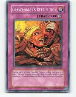 Graverobber's Retribution LON-083 YuGIOh Card - Image 1