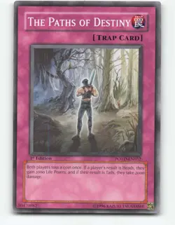 The Paths of Destiny POTD-EN052 1st Edition YuGiOh Card - Image 1