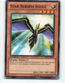 Star Seraph Scout JOTL-EN009 1st Edition YuGiOh Card - Image 1