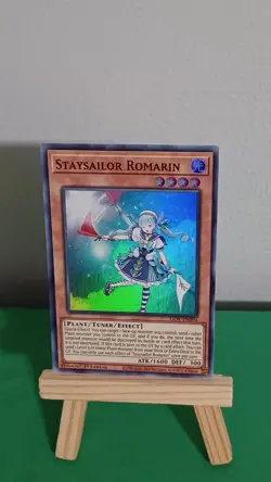 Yugioh Staysailor Romarin LIOV-EN094 Super Rare Lightning Overdrive - Image 1