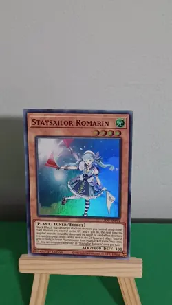 Yugioh Staysailor Romarin LIOV-EN094 Super Rare Lightning Overdrive - Image 4