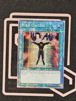Mind Control RA02-EN046 Quarter Century Secret Rare 1st Ed Yugioh - Image 1