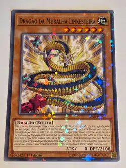 Linkbelt Wall Dragon (V.2 Starfoil Rare)●YUGIOH●SP18●2018●PORTUGUESE●1st●NM●2934 - Image 1