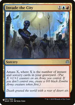 1x Invade the City NM Eng MTG - The List - Image 1