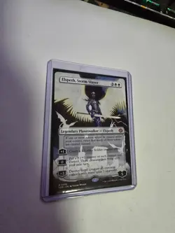 Elspeth, Storm Slayer (Borderless) Tarkir: Dragonstorm Regular NEW - Image 1