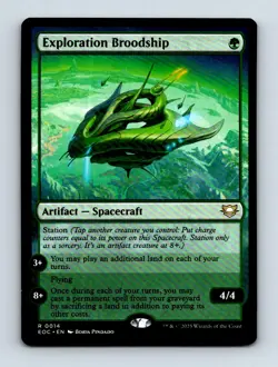 #14 2025 Edge of Eternities Commander Exploration Broodship Rare - Image 1