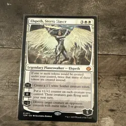1x Elspeth, Storm Slayer MTG Tarkir: Dragonstorm NM Magic Regular - Image 1