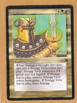 Magic the Gathering: Legends - Stangg - Image 1