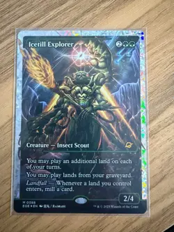 MTG Icetill Explorer NM Fracture Foil | Edge of Eternities | Magic the Gathering - Image 1