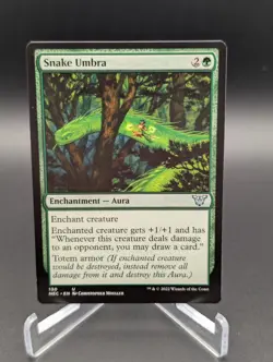 Snake Umbra Commander: Kamigawa: Neon Dynasty Regular - Image 1