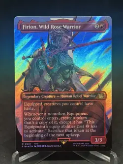 Firion, Wild Rose Warrior (Borderless) (Surge Foil) Final Fantasy Foil - Image 2