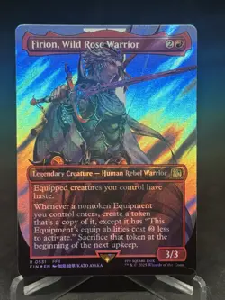 Firion, Wild Rose Warrior (Borderless) (Surge Foil) Final Fantasy Foil - Image 3