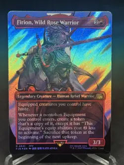 Firion, Wild Rose Warrior (Borderless) (Surge Foil) Final Fantasy Foil - Image 4